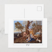 Nicolas Poussin #5 - Kunstkaart Briefkaart (Voorkant / Achterkant)