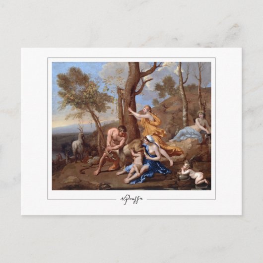 Nicolas Poussin #5 - Kunstkaart Briefkaart (Voorkant)