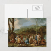 Nicolas Poussin Art Briefkaart (Voorkant / Achterkant)