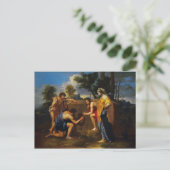 Nicolas Poussin Art Briefkaart (Staand voorkant)