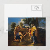 Nicolas Poussin Art Briefkaart (Voorkant / Achterkant)