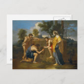 Nicolas Poussin - Et in Arcadia ego Briefkaart (Voorkant / Achterkant)