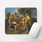 Nicolas Poussin - Et in Arcadia ego Muismat (Met muis)