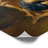 Nicolas Poussin - Et in Arcadia ego Poster (Hoek)
