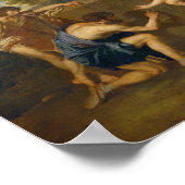 Nicolas Poussin - Et in Arcadia ego Poster (Hoek)