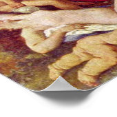 Nicolas Poussin - Midas en Bacchus Poster (Hoek)