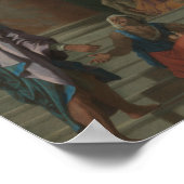 Nicolas Poussin - Saints Peter en John Poster (Hoek)