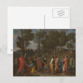 Nicolas Poussin - Scheiding van de Orde Briefkaart (Voorkant / Achterkant)
