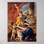 Nicolas Poussin - St Cecilia Poster (Voorkant)