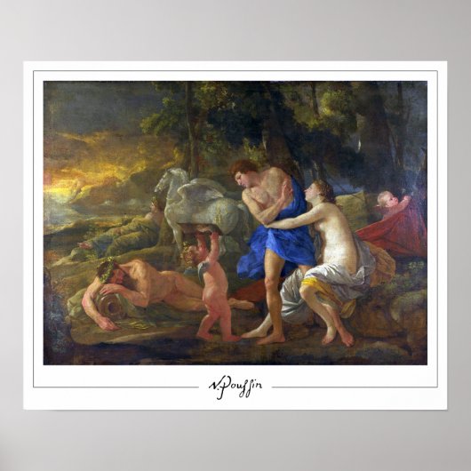 Nicolas Poussin Zedign Art Poster #103 (Voorkant)
