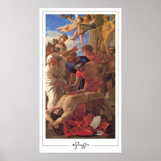 Nicolas Poussin Zedign Art Poster #107 (Voorkant)