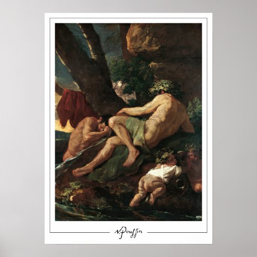 Nicolas Poussin Zedign Art Poster #108 (Voorkant)