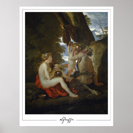 Nicolas Poussin Zedign Art Poster #112 (Voorkant)