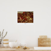 Nicolas Poussin Zedign Art Poster #122 (Keuken)