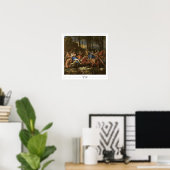 Nicolas Poussin Zedign Art Poster #186 (Thuiskantoor)