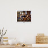 Nicolas Poussin Zedign Art Poster #2 (Keuken)