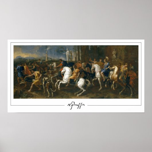Nicolas Poussin Zedign Art Poster #202 (Voorkant)