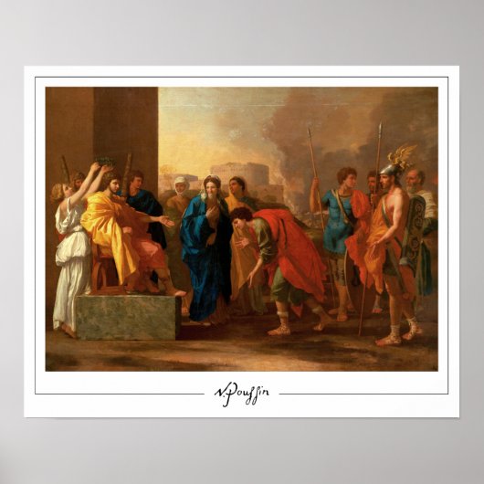 Nicolas Poussin Zedign Art Poster #210 (Voorkant)