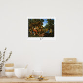 Nicolas Poussin Zedign Art Poster #214 (Keuken)