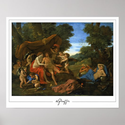 Nicolas Poussin Zedign Art Poster #214 (Voorkant)