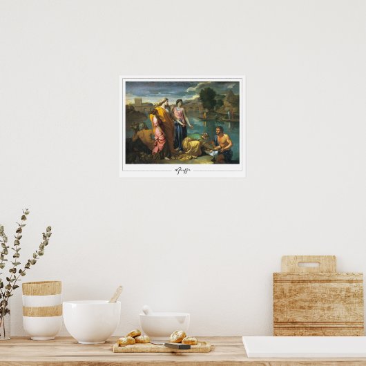Nicolas Poussin Zedign Art Poster #221 (Keuken)
