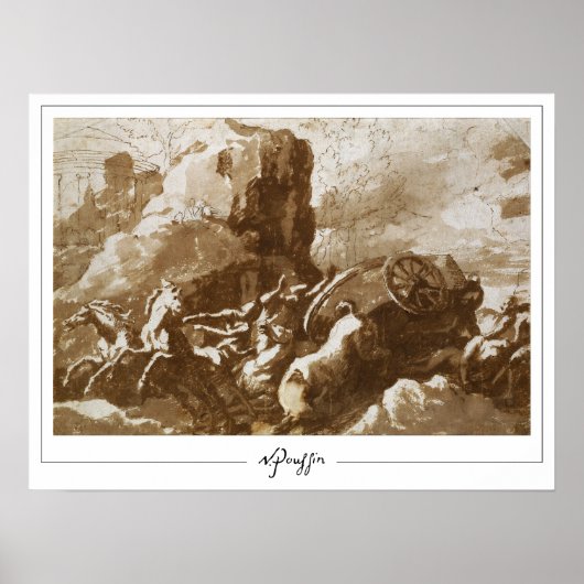 Nicolas Poussin Zedign Art Poster #222 (Voorkant)