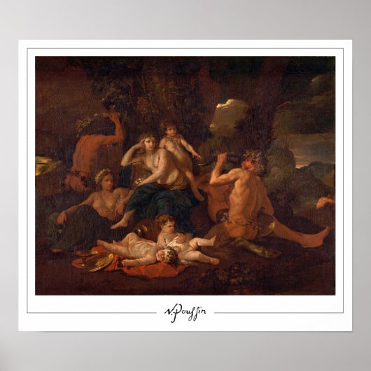 Nicolas Poussin Zedign Art Poster #224 (Voorkant)
