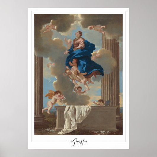 Nicolas Poussin Zedign Art Poster #231 (Voorkant)