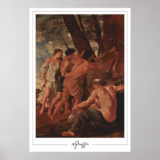 Nicolas Poussin Zedign Art Poster #235 (Voorkant)