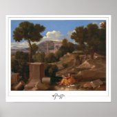 Nicolas Poussin Zedign Art Poster #250 (Voorkant)