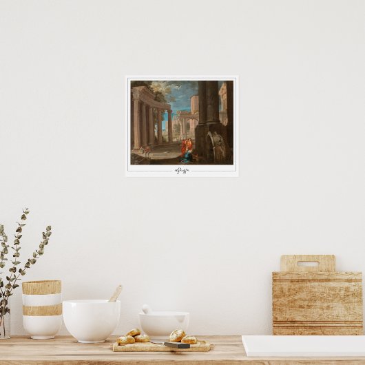 Nicolas Poussin Zedign Art Poster #285 (Keuken)