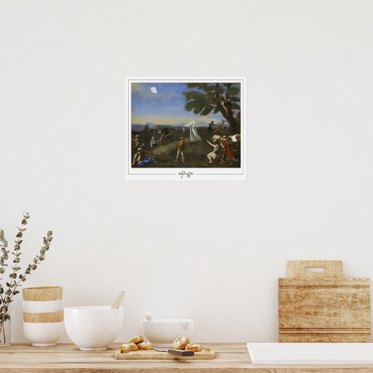 Nicolas Poussin Zedign Art Poster #295 (Keuken)