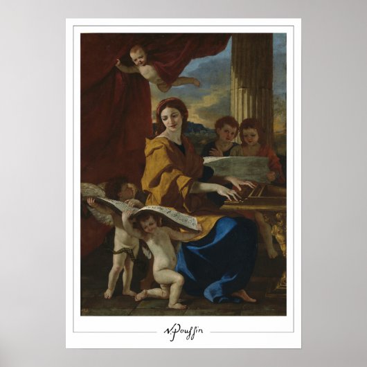 Nicolas Poussin Zedign Kunstposter #246 Poster (Voorkant)