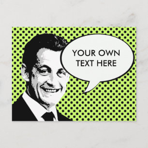 Nicolas Sarkozy Briefkaart