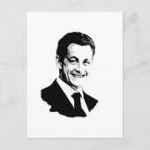 Nicolas Sarkozy Briefkaart (Voorkant)