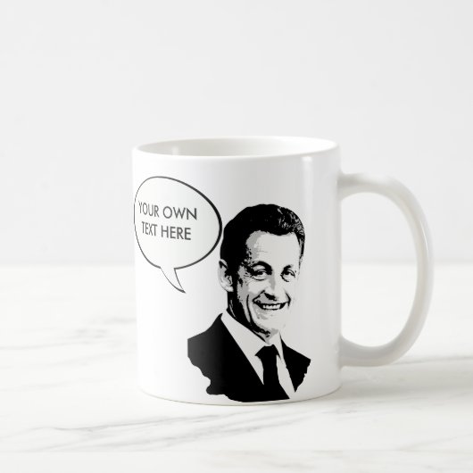 Nicolas Sarkozy Koffiemok (Rechts)