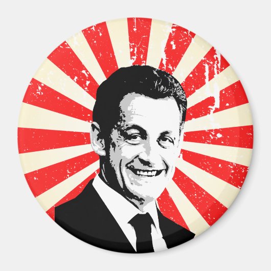 Nicolas Sarkozy Magneet (Voorkant)