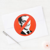 Nicolas Sarkozy Ronde Sticker (Envelop)