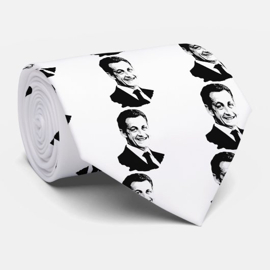 Nicolas Sarkozy Stropdas (Opgerold)