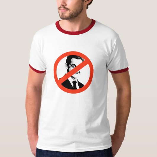 Nicolas Sarkozy T-shirt (Voorkant)