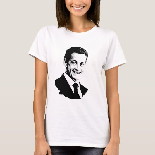 Nicolas Sarkozy T-shirt (Voorkant)