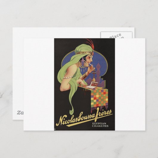 Nicolas Soussa 1900 Briefkaart (Voorkant / Achterkant)