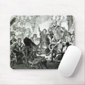 Nicolaus Copernicus legt zijn theorie uit Muismat (Met muis)