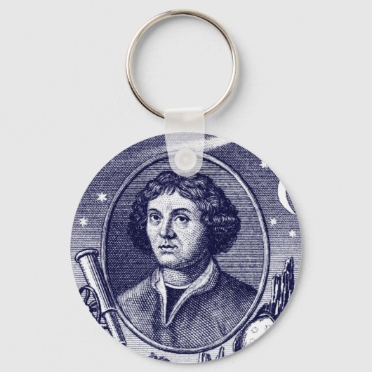 Nicolaus Copernicus Sleutelhanger (Voorkant)