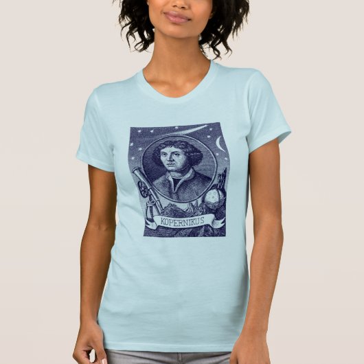 Nicolaus Copernicus T-shirt (Voorkant)