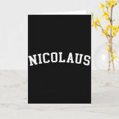 Nicolaus  kaart (Gele Bloem)