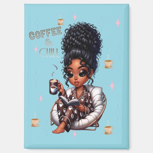 Nicole Coffee & Chill Magnet (Voorkant)