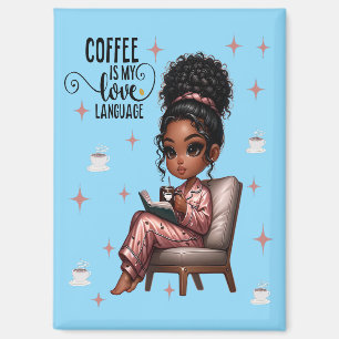 Nicole Coffee Liefde Taal Magnet