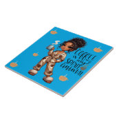 Nicole Coffee Spirit Animal Ceramic Tegel Tegeltje (Zijkant)