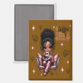 Nicole Koffieboeken Magnet (Voorkant / Achterkant)